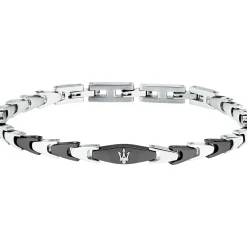 Maserati Bracelet en acier-Homme Bijoux