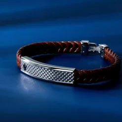 Maserati Bracelet en acier-Homme Bijoux