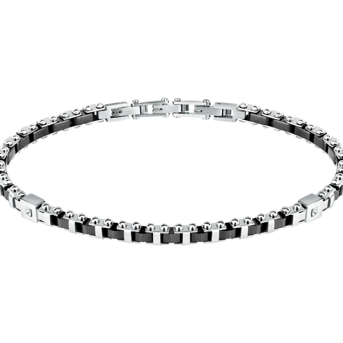 Sector Bracelet en acier et céramique-Homme Bijoux