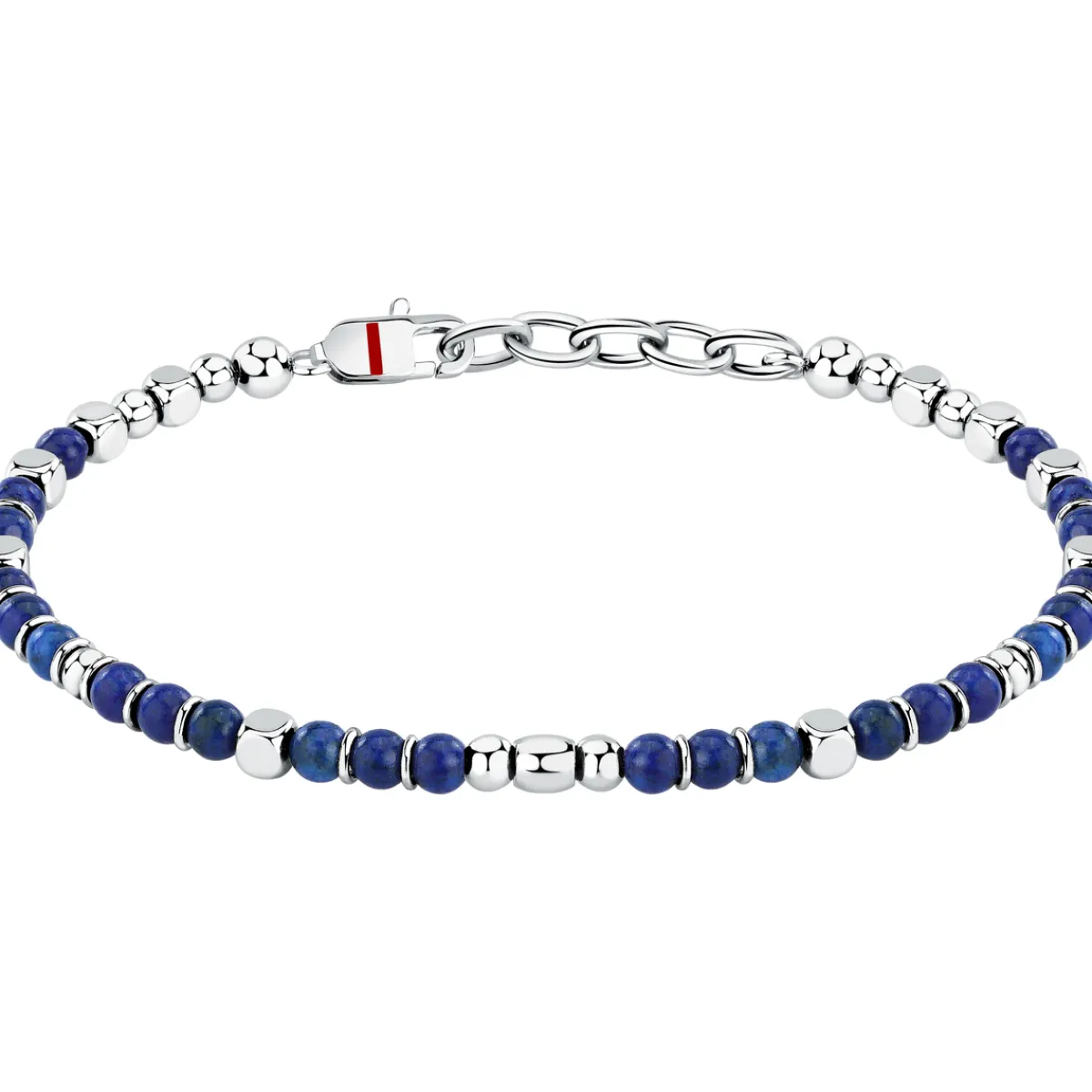 Sector Bracelet en acier et lasurite-Homme Bijoux