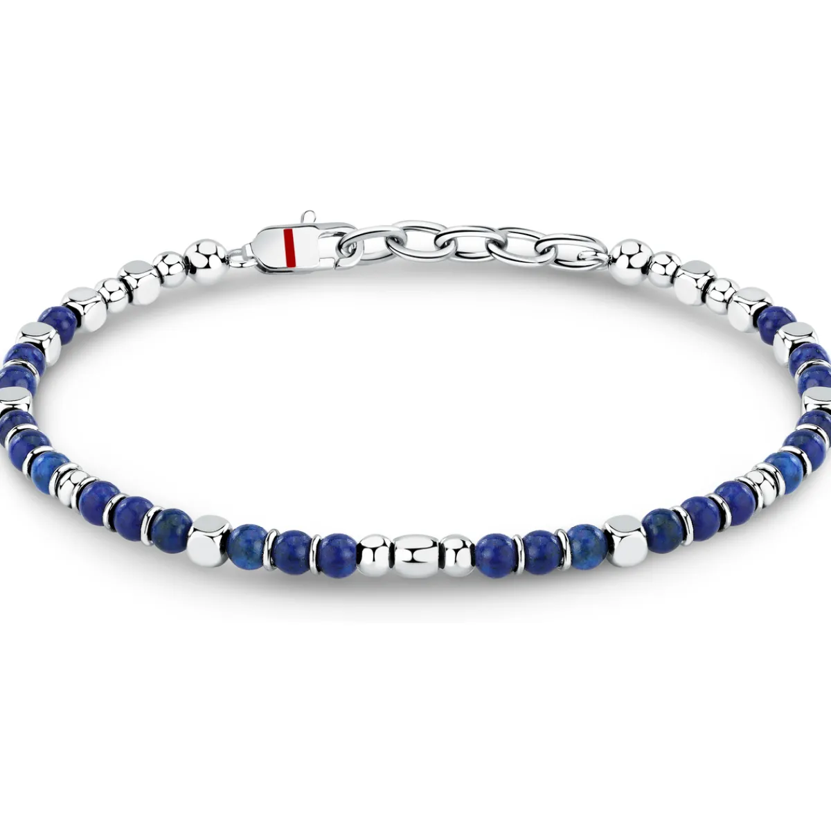 Sector Bracelet en acier et lasurite-Homme Bijoux