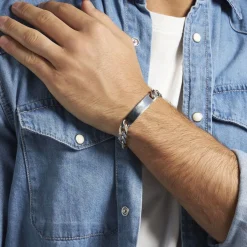 Cleor Bracelet en 925/1000-Homme Bijoux