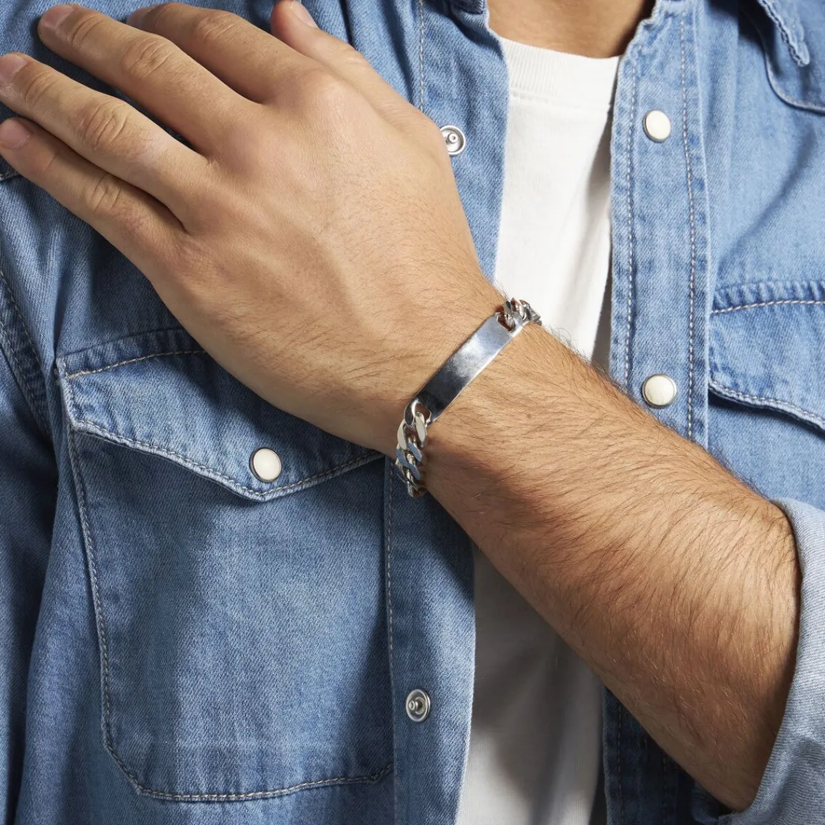 Cleor Bracelet en 925/1000-Homme Bijoux