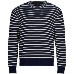 Tommy Hilfiger BRETON STRUCTURE CREW NECK-Homme Pulls & Gilets
