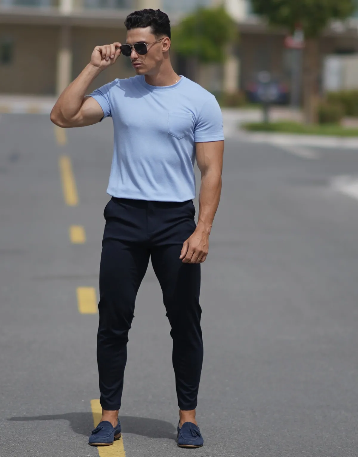 THEAD. BRIAN PANT-Homme Pantalons