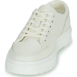Dr. Martens Brookline 6 Eye 6 Eye Shoe Off White Classic Nappa-Homme Baskets Mode