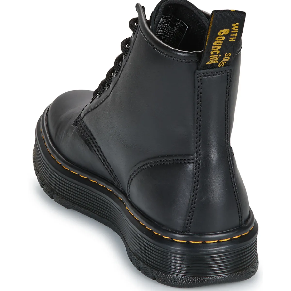 Dr. Martens Brookline Chukka 6 Eye Boot Black Lusso-Homme Bottines / Boots