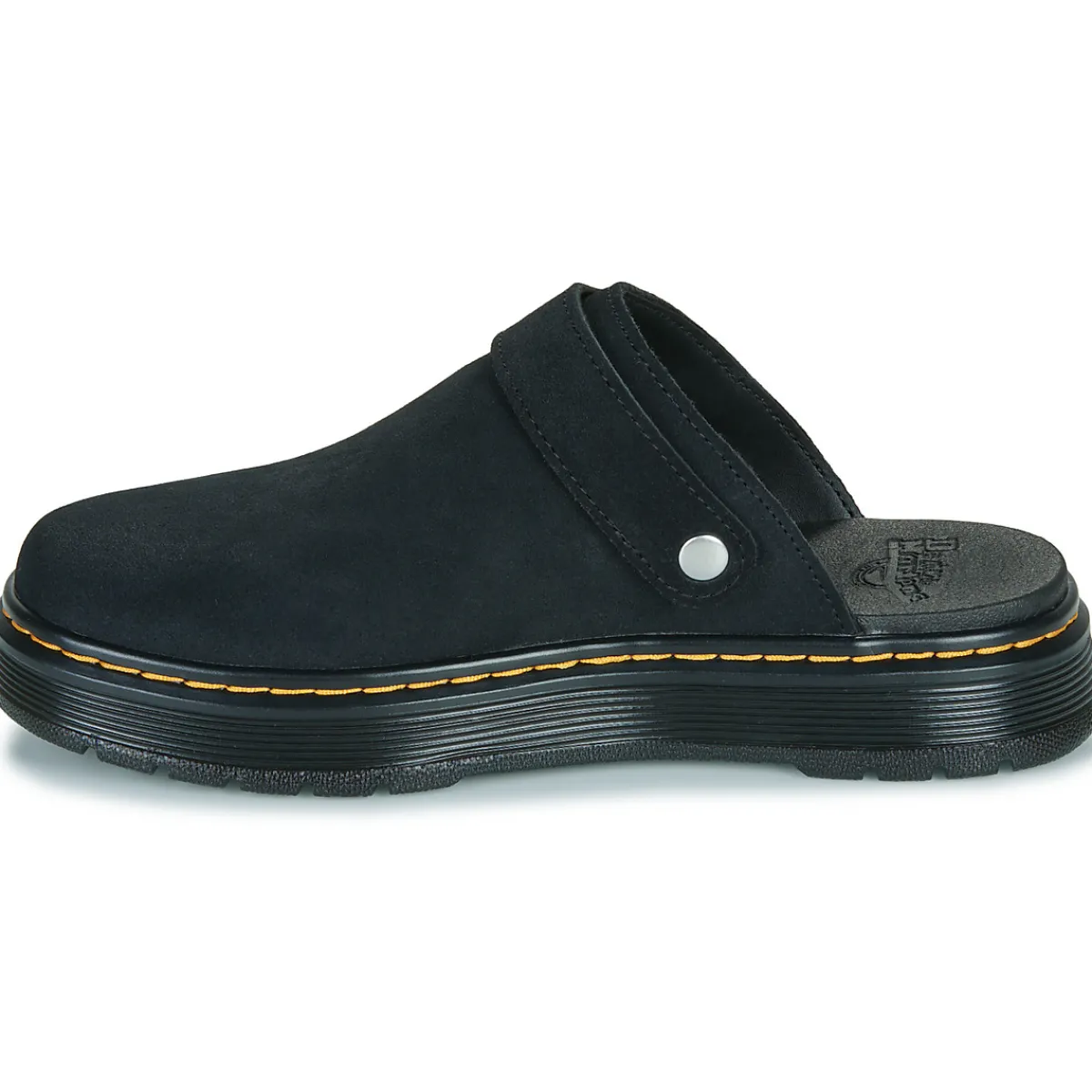 Dr. Martens Brookline Mule Black Bronx Suede-Homme Mules / Sabots