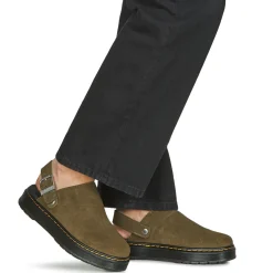 Dr. Martens Brookline Mule DMs Olive Bronx Suede-Homme Mules / Sabots