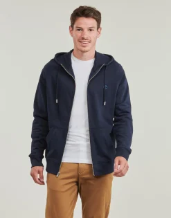 Timberland Brushed Back Full Zip Hoodie-Homme Sweats & Polaires
