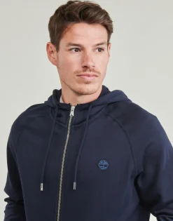 Timberland Brushed Back Full Zip Hoodie-Homme Sweats & Polaires