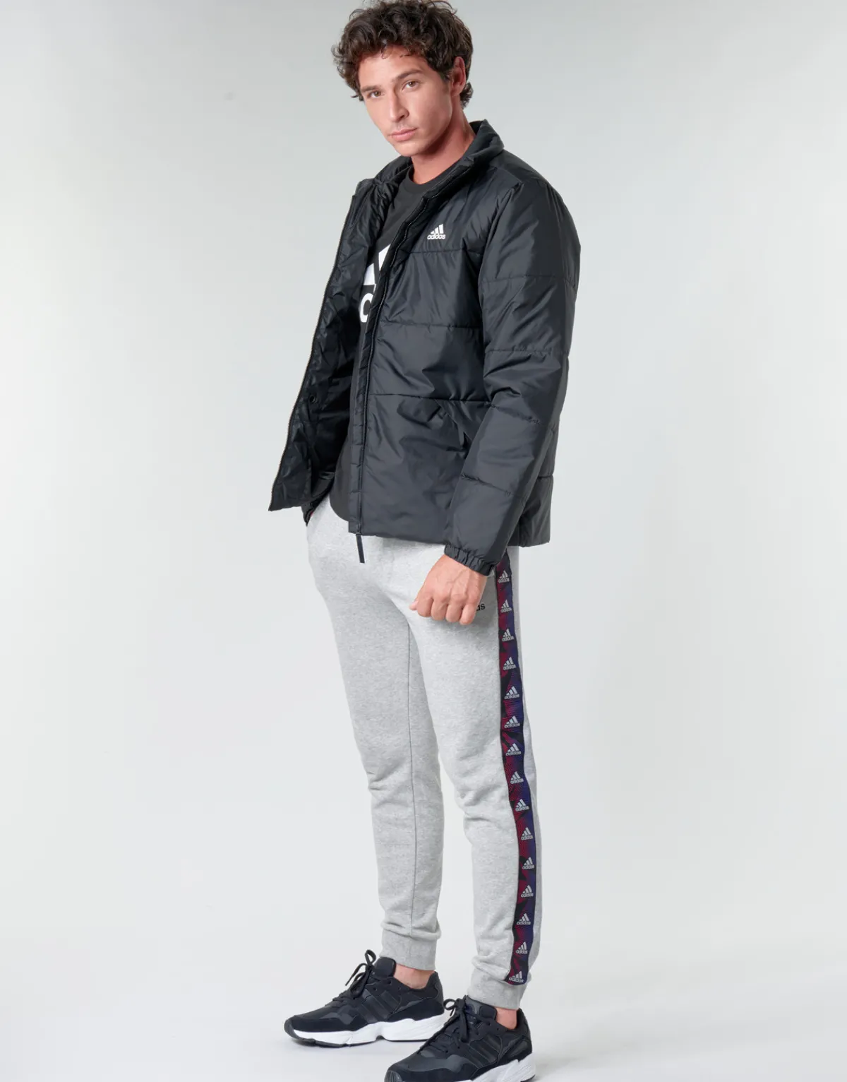 adidas BSC 3S INS JKT-Homme Randonnée|Manteaux