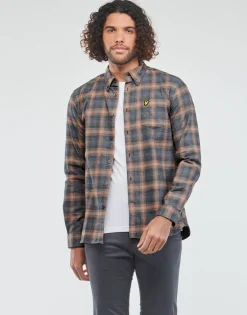 Lyle & Scott BUTTON DOWN CHECK SHIRT-Homme Chemises