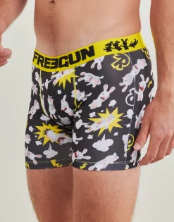 Freegun Caleçons FGLPC/1/BM/PK4/21-Homme Caleçons