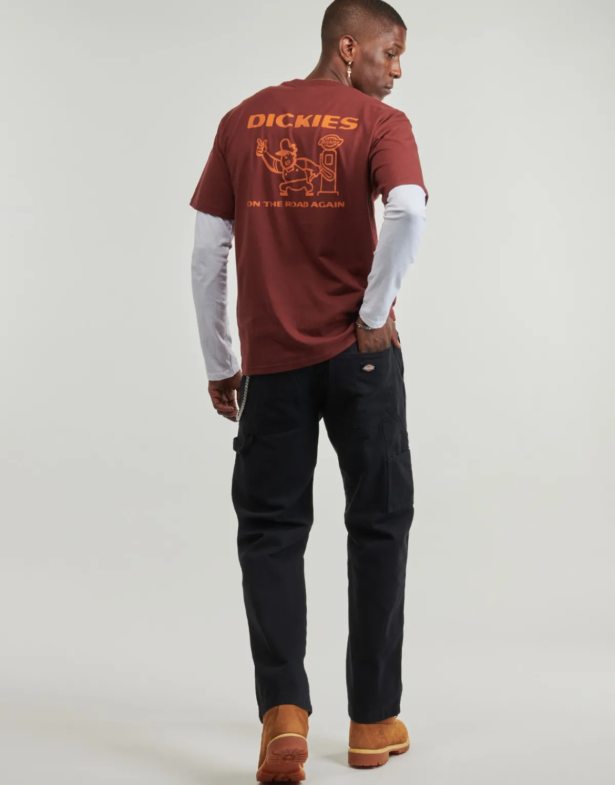 Dickies CARPENTER CANVAS PANT BLACK-Homme Pantalons