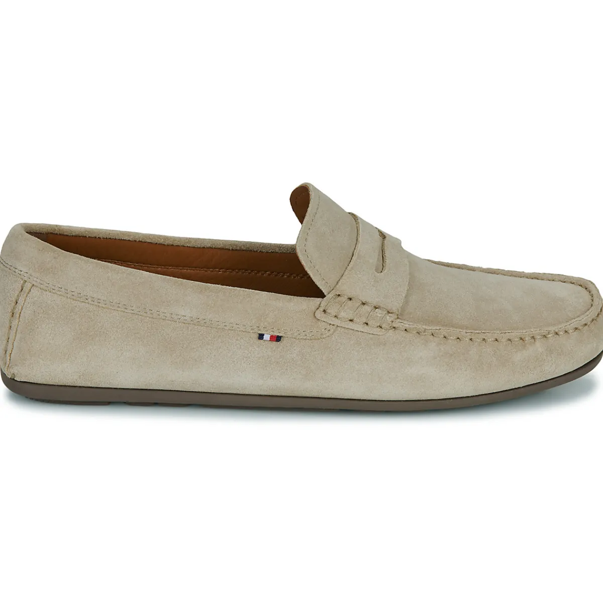 Tommy Hilfiger CASUAL HILFIGER SUEDE DRIVER-Homme Mocassins & Chaussures Bateau