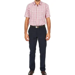 Pierre Cardin CH MC CARREAU GRAPHIQUE-Homme Chemises