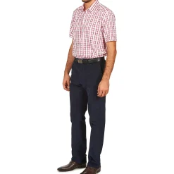 Pierre Cardin CH MC CARREAU GRAPHIQUE-Homme Chemises