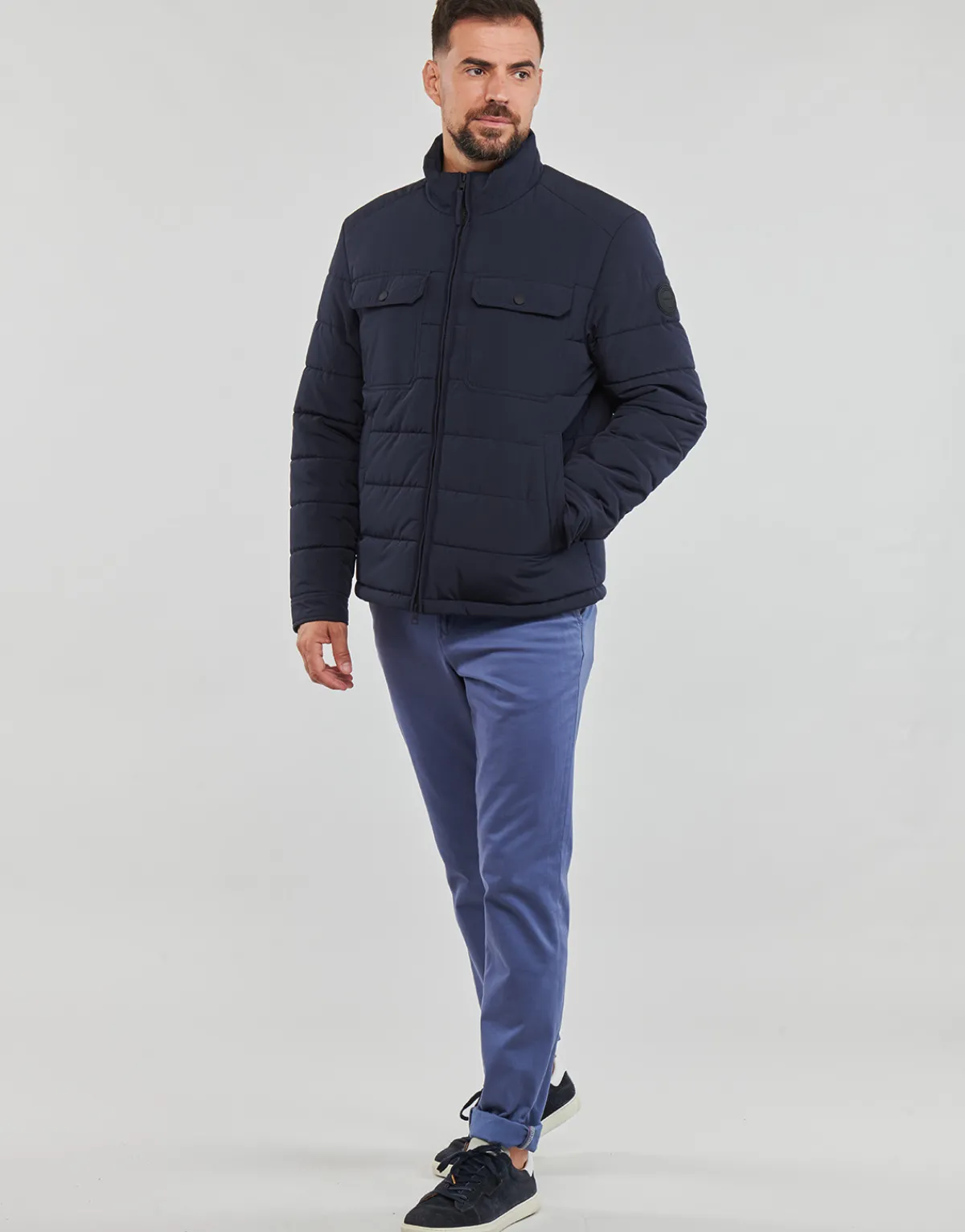 Gant CHANNEL QUILTED JACKET-Homme Vestes