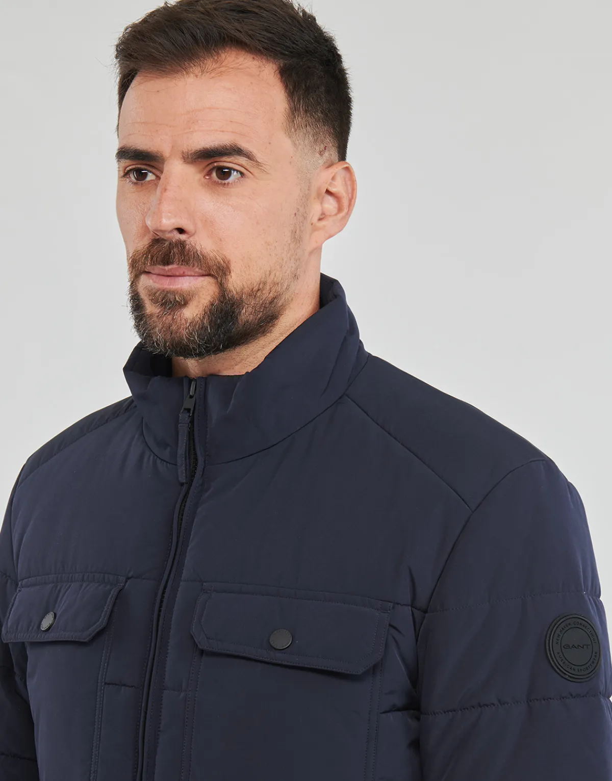 Gant CHANNEL QUILTED JACKET-Homme Vestes
