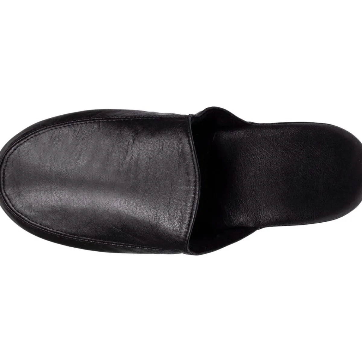 Isotoner Chausson mules cuir Homme-Homme Pantoufles / Chaussons