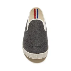 Amos Chaussons - La Toile anthracite-Homme Pantoufles / Chaussons