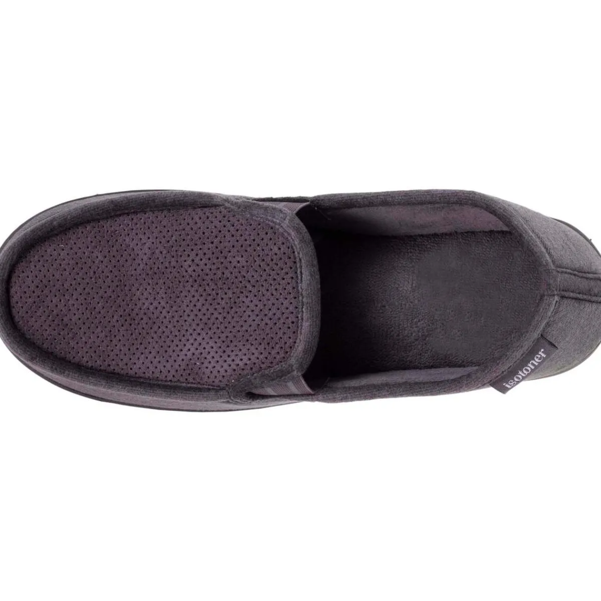 Isotoner Chaussons mocassins Homme velours-Homme Pantoufles / Chaussons
