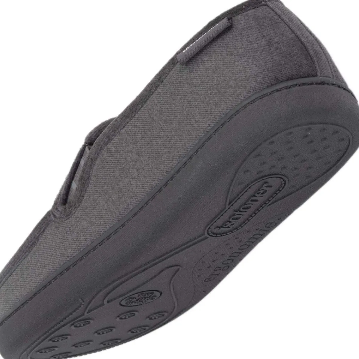 Isotoner Chaussons mocassins Homme velours-Homme Pantoufles / Chaussons
