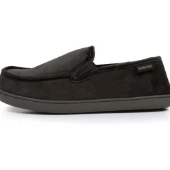 Isotoner Chaussons mocassins Homme /Beige-Homme Pantoufles / Chaussons