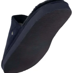 Isotoner Chaussons mules Homme Cuir fourrées-Homme Pantoufles / Chaussons