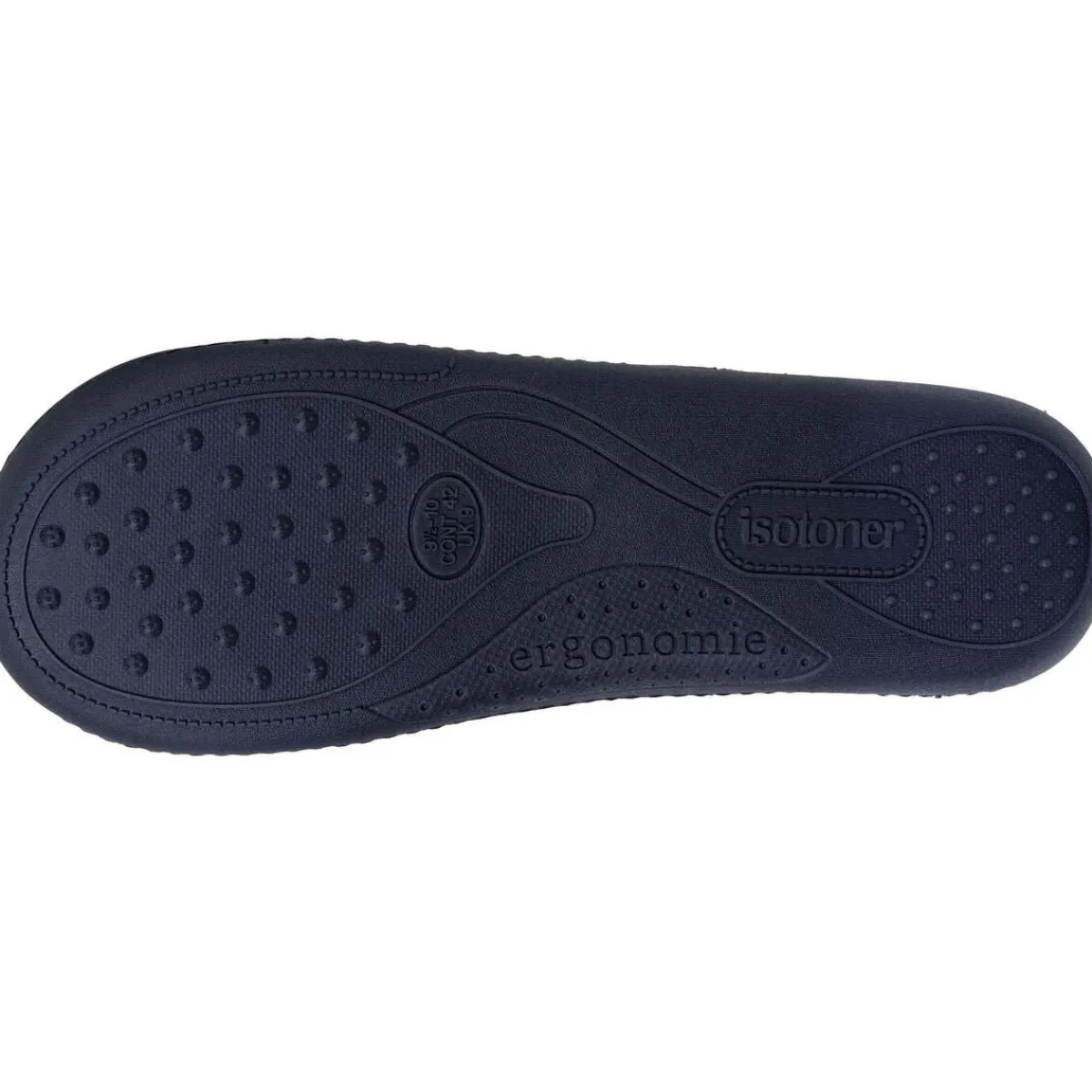 Isotoner Chaussons mules Homme logo-Homme Pantoufles / Chaussons