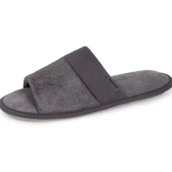 Isotoner Chaussons mules ouvertes Homme-Homme Pantoufles / Chaussons