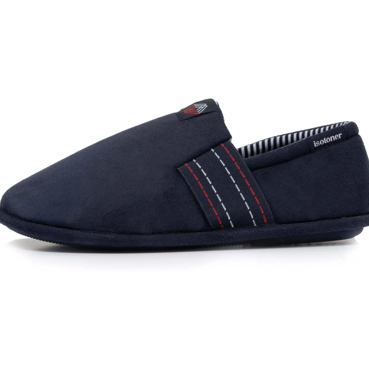 Isotoner Chaussons sans-gênes Homme coutures-Homme Pantoufles / Chaussons