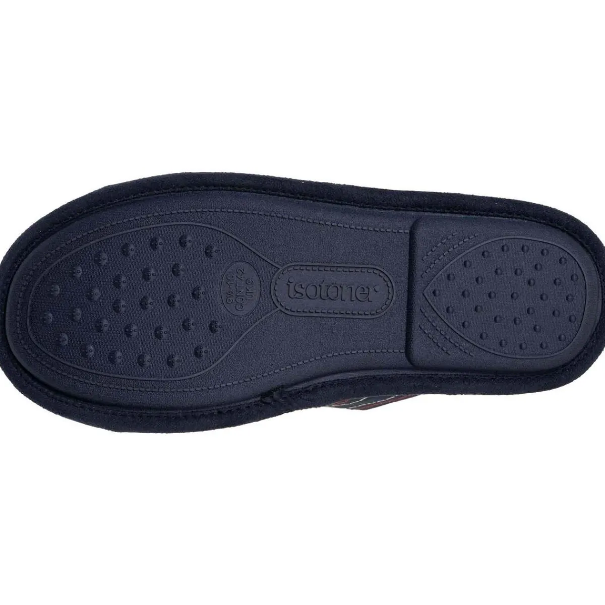 Isotoner Chaussons sans-gênes Homme coutures-Homme Pantoufles / Chaussons