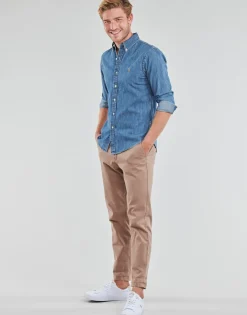 Polo Ralph Lauren CHEMISE COUPE DROITE EN DENIM-Homme Chemises