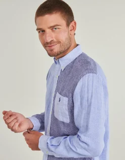 Polo Ralph Lauren CHEMISE COUPE DROITE EN LIN-Homme Chemises