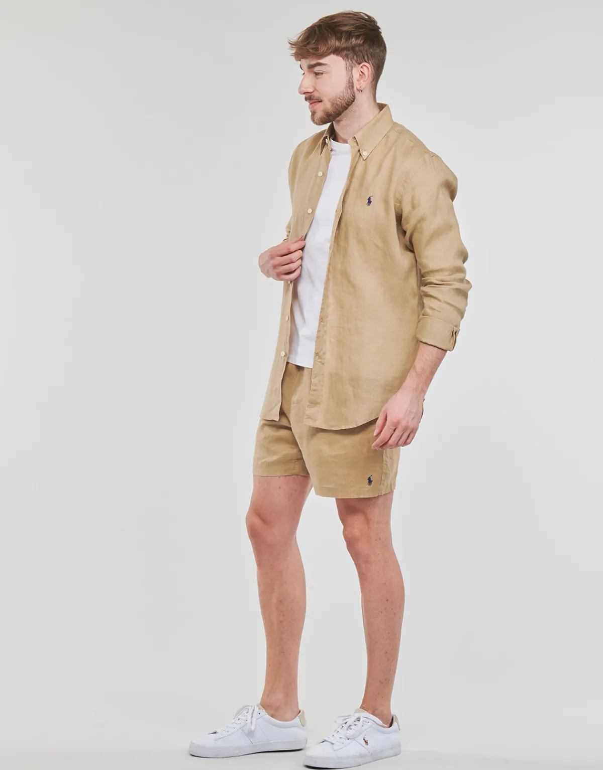 Polo Ralph Lauren CHEMISE COUPE DROITE EN LIN-Homme Chemises