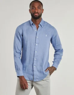 Polo Ralph Lauren CHEMISE COUPE DROITE EN LIN-Homme Chemises