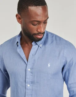 Polo Ralph Lauren CHEMISE COUPE DROITE EN LIN-Homme Chemises