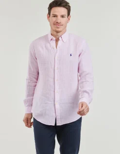 Polo Ralph Lauren CHEMISE COUPE DROITE EN LIN-Homme Chemises