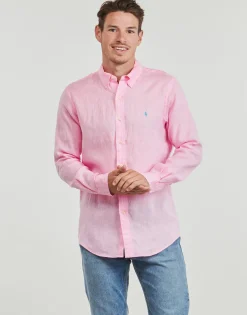 Polo Ralph Lauren CHEMISE COUPE DROITE EN LIN-Homme Chemises