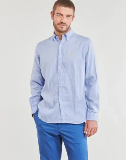 Polo Ralph Lauren CHEMISE COUPE DROITE EN LIN-Homme Chemises