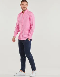 Polo Ralph Lauren CHEMISE COUPE DROITE EN LIN-Homme Chemises