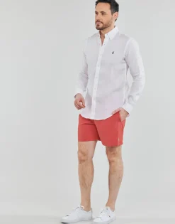 Polo Ralph Lauren CHEMISE COUPE DROITE EN LIN-Homme Chemises