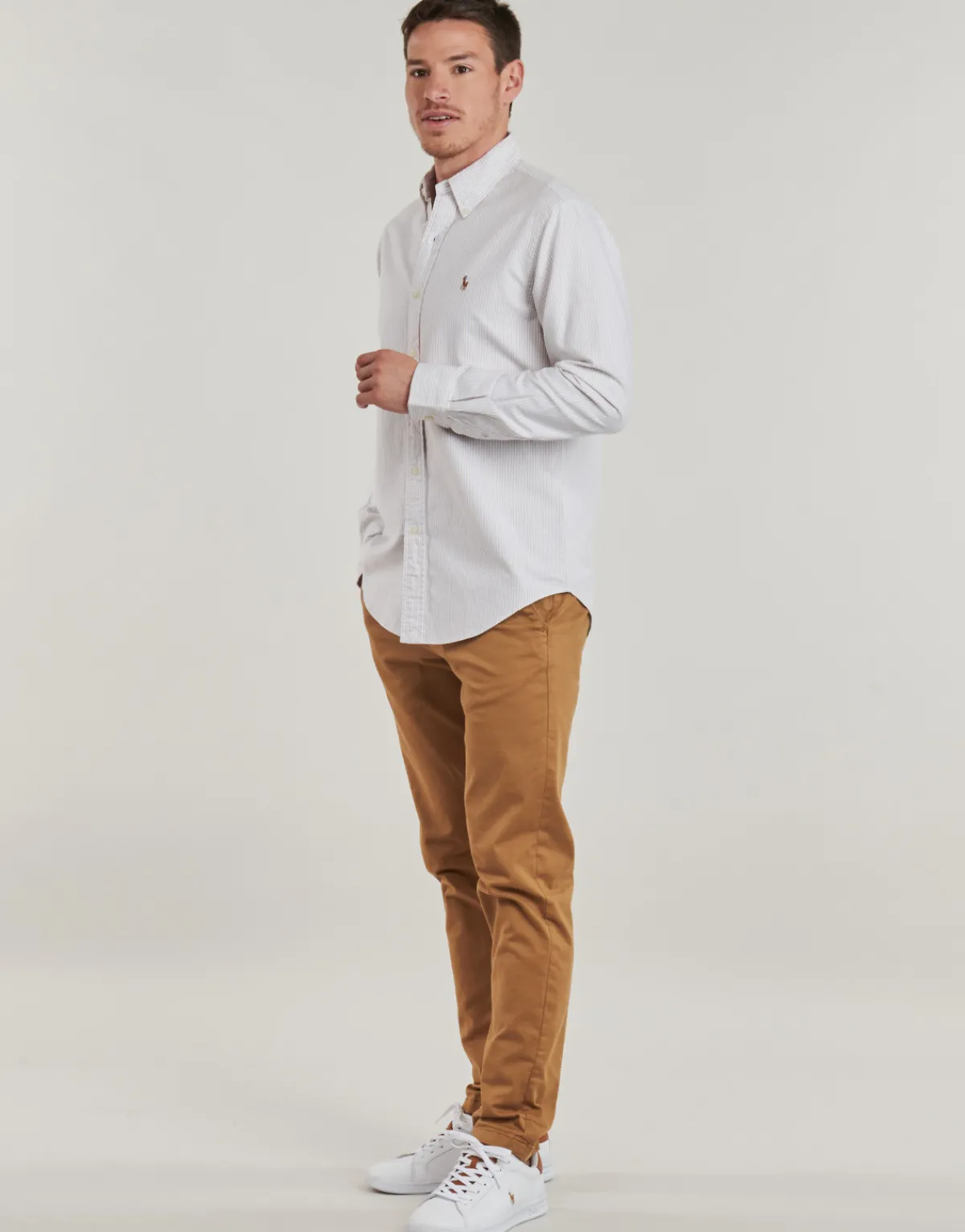 Polo Ralph Lauren CHEMISE COUPE DROITE EN OXFORD-Homme Chemises