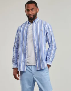 Polo Ralph Lauren CHEMISE COUPE DROITE EN OXFORD-Homme Chemises
