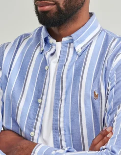 Polo Ralph Lauren CHEMISE COUPE DROITE EN OXFORD-Homme Chemises