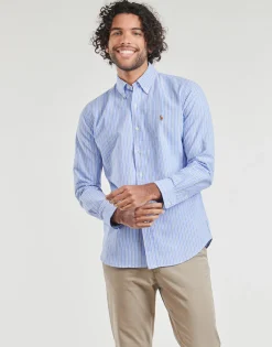 Polo Ralph Lauren CHEMISE COUPE DROITE EN OXFORD-Homme Chemises
