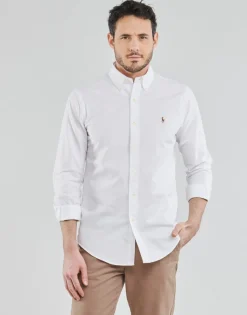 Polo Ralph Lauren CHEMISE COUPE DROITE EN OXFORD-Homme Chemises