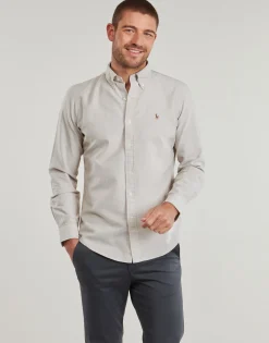 Polo Ralph Lauren CHEMISE COUPE DROITE EN OXFORD-Homme Chemises